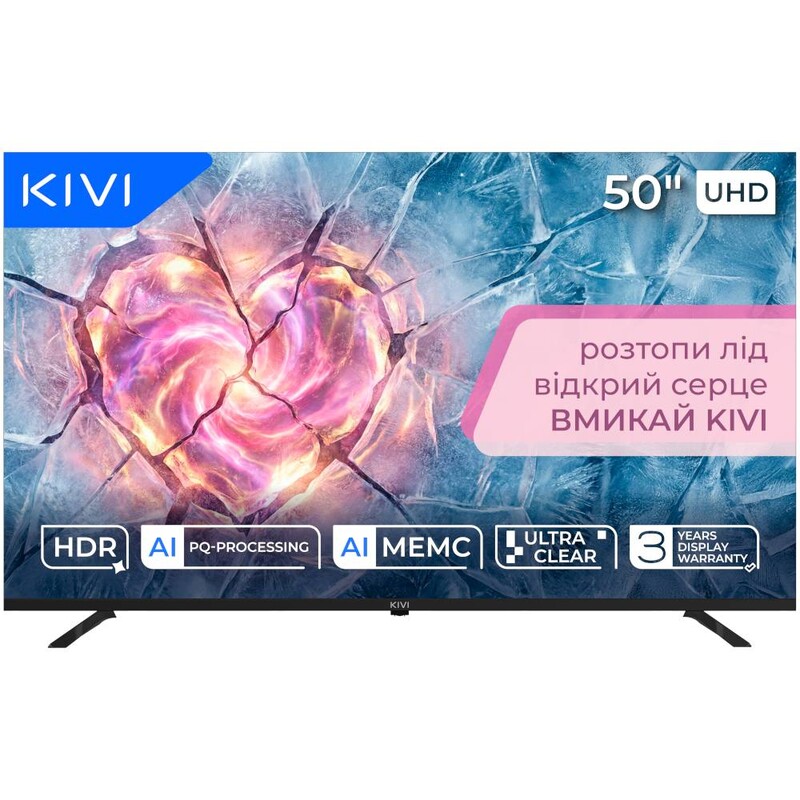 Телевізор Kivi 50U800KB