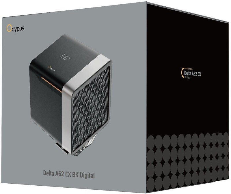 Кулер процессорный Ocypus Delta A62 EX BK Digital (DELTA-A62-BK2NNWD00E-GL)