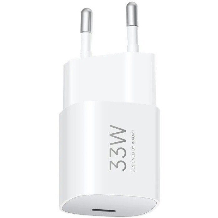 Мережевий зарядний пристрій Xiaomi 33W Nano Type-C White (BHR087LEU)