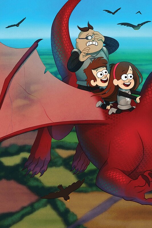 Діппер, Мейбл і прокляті скарби піратів часу. Гравіті Фолз Disney