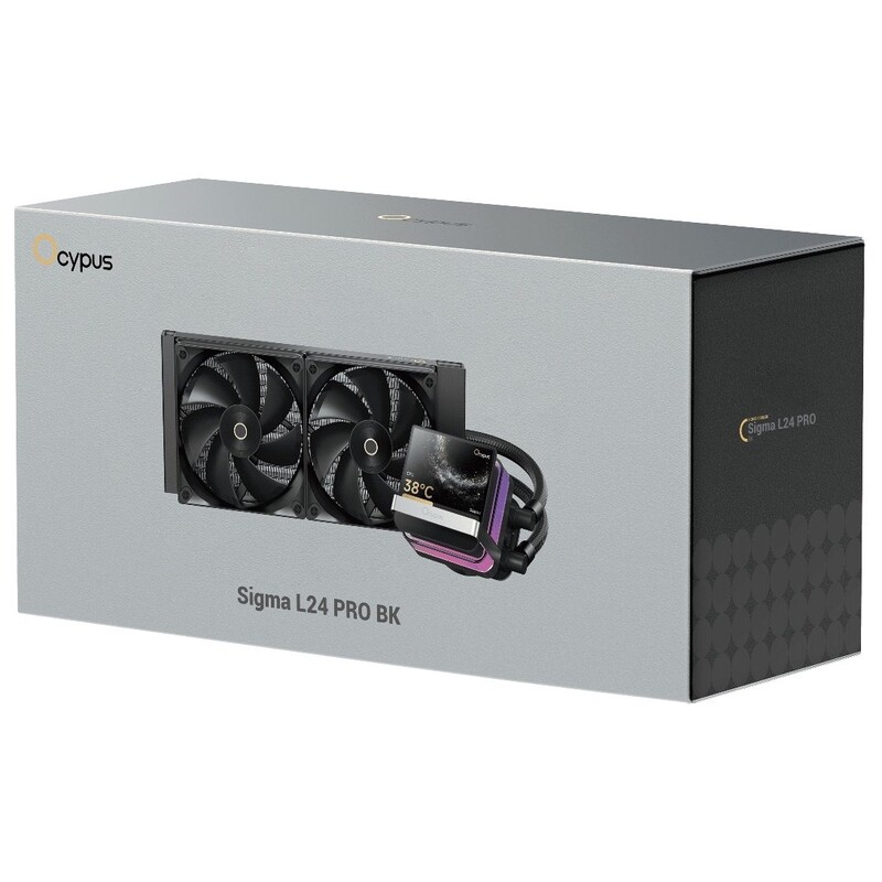 Система водяного охлаждения Ocypus Sigma L24 Pro BK (SIGMA-L24-BK2ANWL00P-GL)
