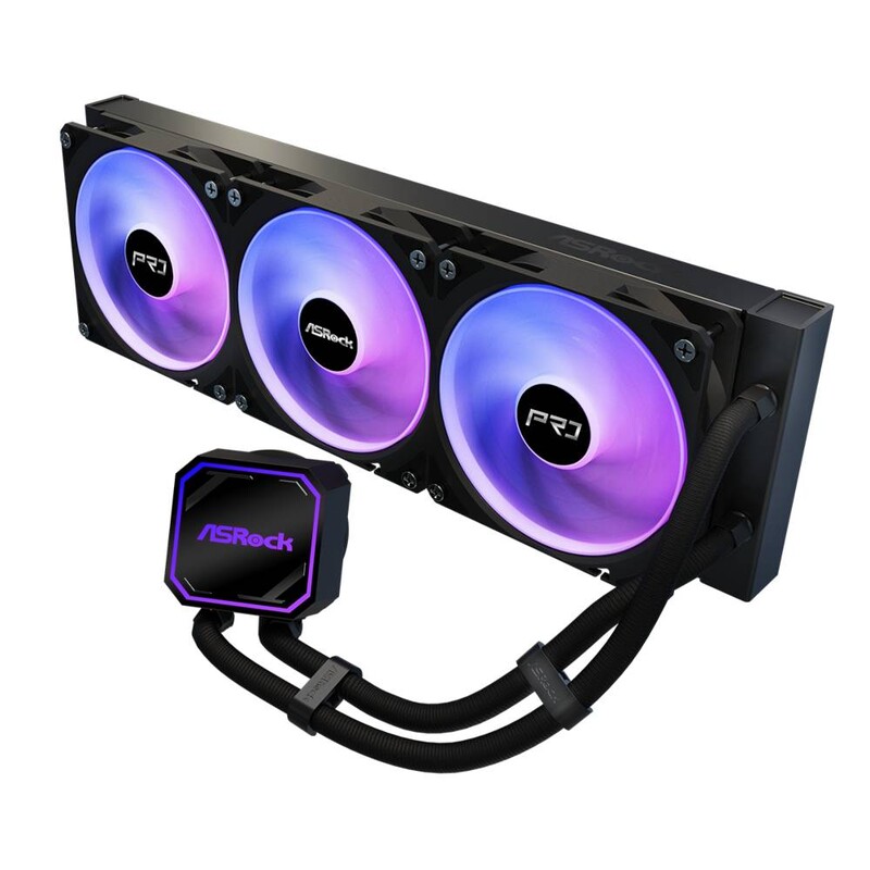 Система водяного охолодження Asrock Pro ARGB 360 Black