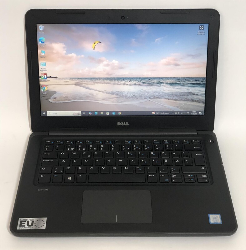 Ноутбук Dell Latitude 3380 / 13.3" (1366х768) / i5-7200U / 8GB / 128GB SSD / Win10Pro - Б/у