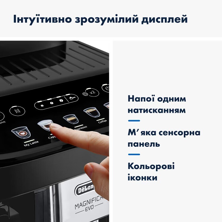 Кавомашина Delonghi Magnifica Evo ECAM 290.61.B