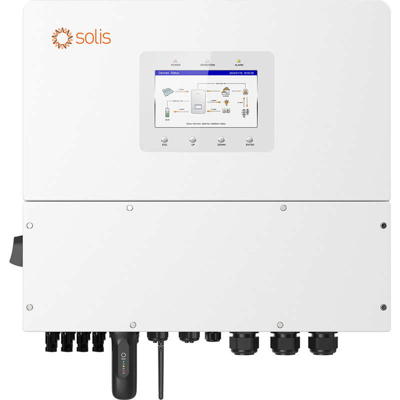 Інвертор гібридний 20kW Solis S6 (S6-EH3P20K-H), трифазний