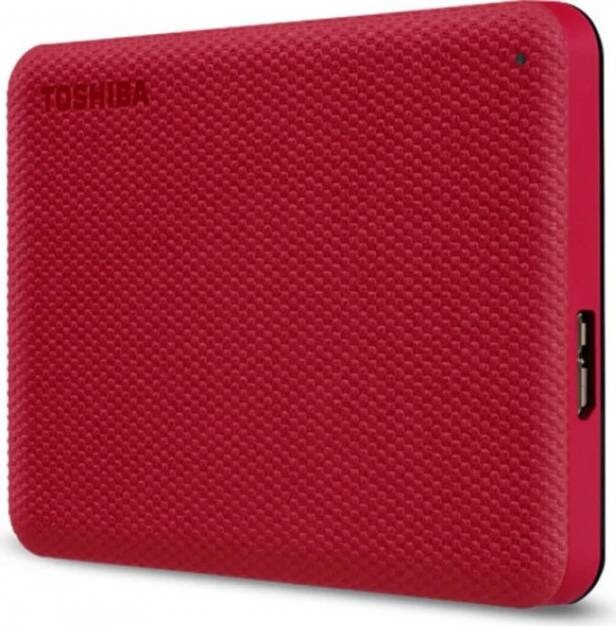 Зовнішній жорсткий диск 2.5" USB 4.0TB Toshiba Canvio Advance Red (HDTCA40ER3CA)