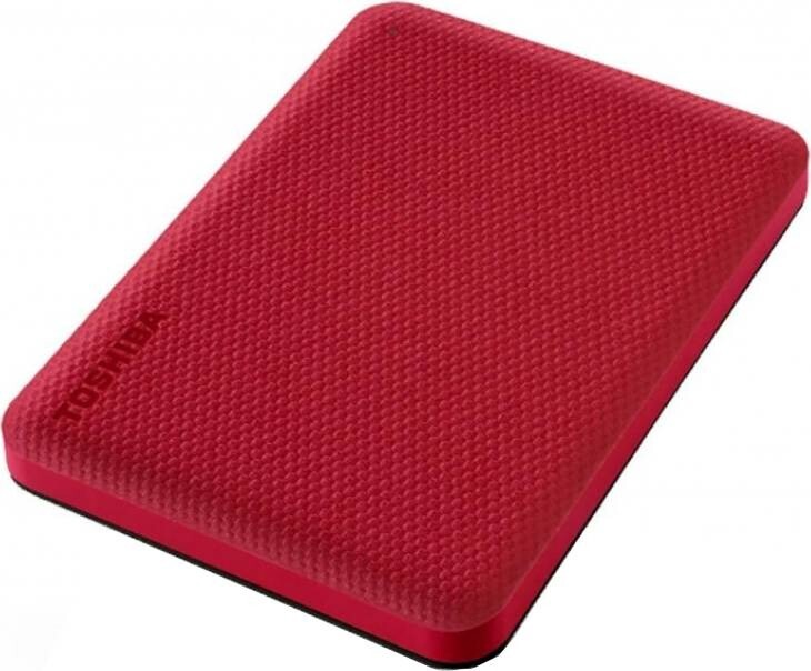 Зовнішній жорсткий диск 2.5" USB 2.0TB Toshiba Canvio Advance Red (HDTCA20ER3AA)