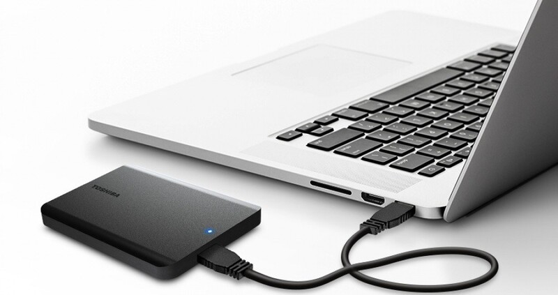 Зовнішній жорсткий диск 2.5" USB 1.0TB Toshiba Canvio Basics EXCL Black (HDTB510MK3AA)