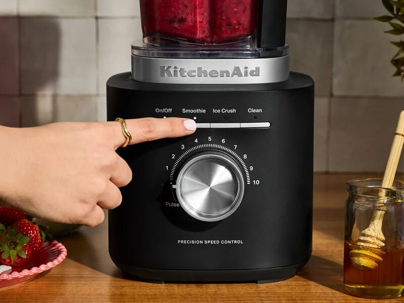 Блендер стаціонарний KitchenAid Pure Power 2 л Matte Blake (5KSB2073EBM)