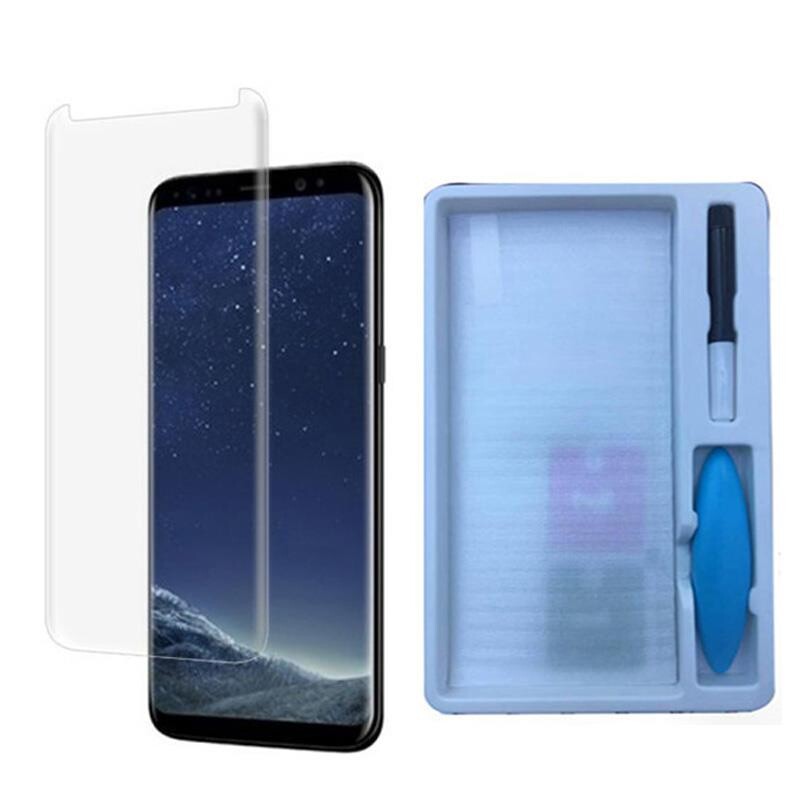 Захисне скло PowerPlant для Samsung Galaxy Note8 SM-N950, 0.33mm (рідкий клей+УФ лампа) (GL604654)