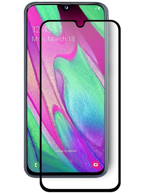 Захисне скло PowerPlant для Samsung Galaxy A40 SM-A405 Black (GL606863)