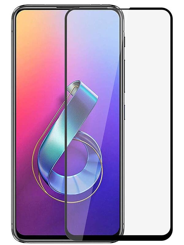 Защитное стекло PowerPlant для Asus Zenfone 6 ZS630KL Black (GL606955)