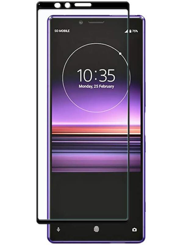 Захисне скло PowerPlant для Sony Xperia XZ4 Black Full Screen (GL607020)