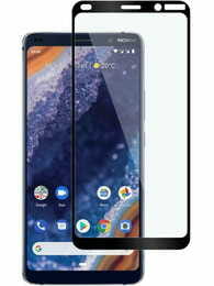Защитное стекло PowerPlant для Nokia 9 PureView Black Full Screen (GL606993)