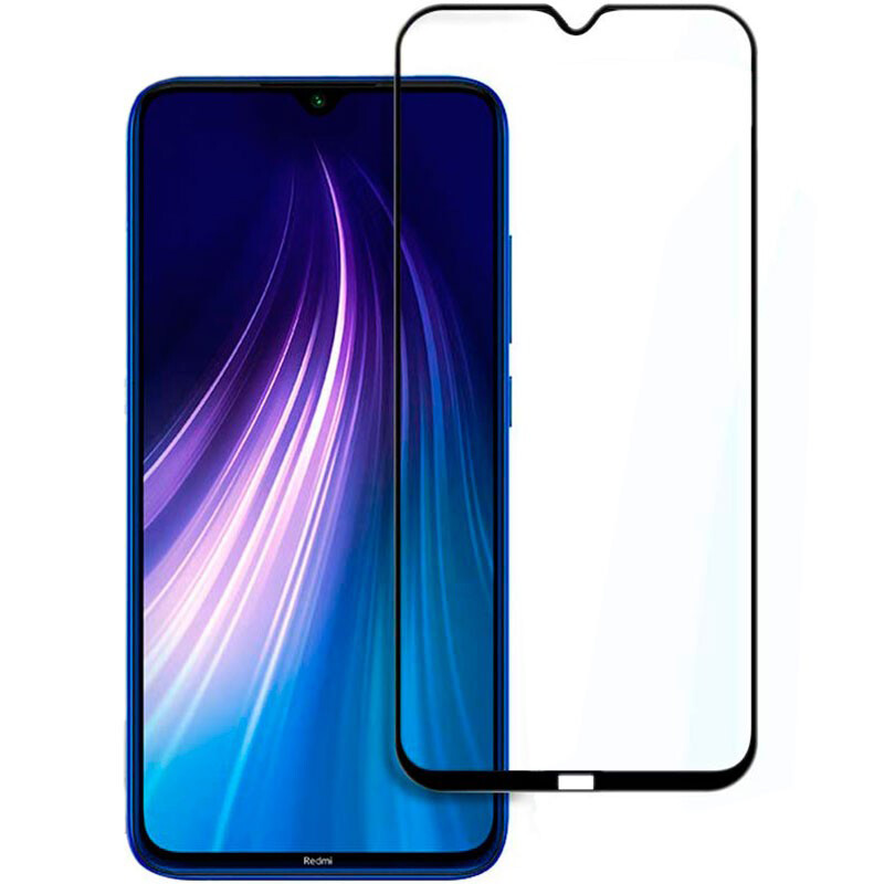 Захисне скло PowerPlant для Xiaomi Redmi Note 8 Black Full Screen (GL607648)