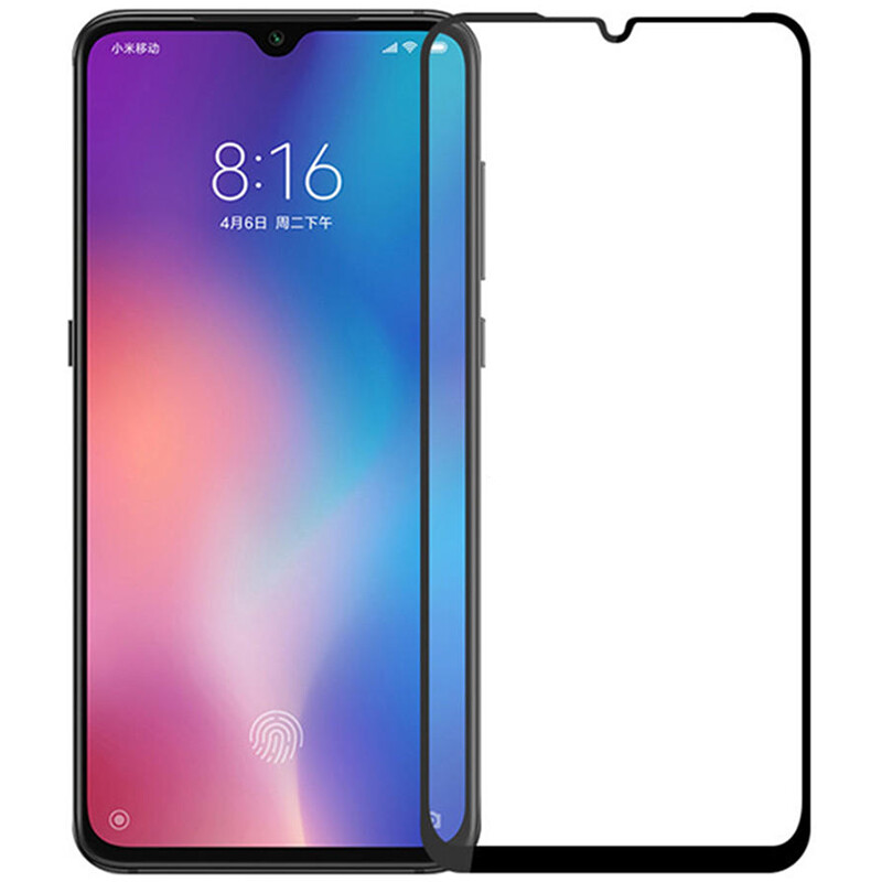 Захисне скло PowerPlant для Xiaomi Mi A3 Black Full Screen (GL607624)
