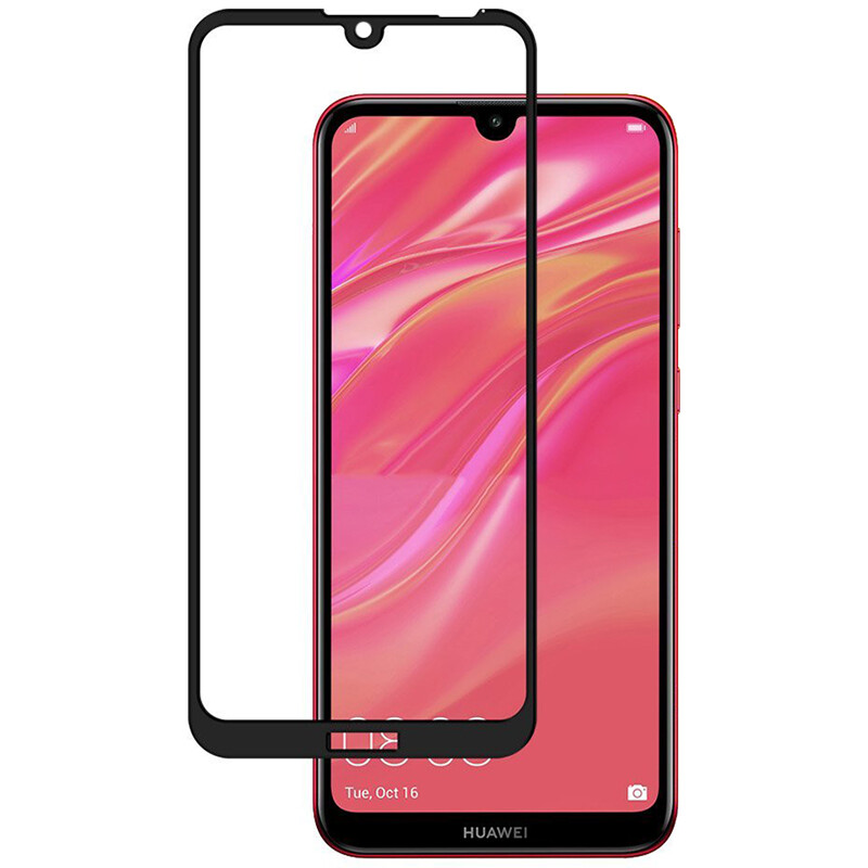 Захисне скло PowerPlant для Huawei Honor 8S Black Full Screen (GL607518)