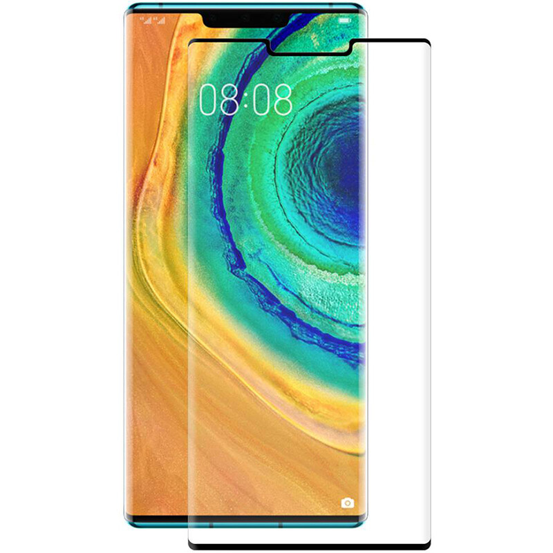 Захисне скло PowerPlant для Huawei Mate 30 Pro Black Full Screen (GL607297)