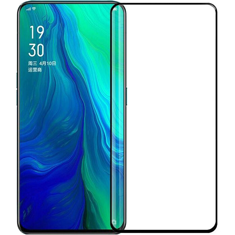 Захисне скло PowerPlant для Oppo Reno2, Black Full screen (GL607969)