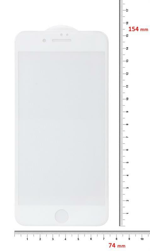 Защитное стекло BeCover для Apple iPhone 7 Plus/8 Plus 3D White