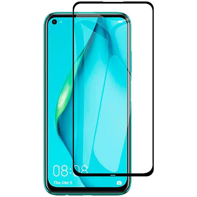 Захисне скло PowerPlant для Huawei P40 Lite Black Full Screen (GL609253)