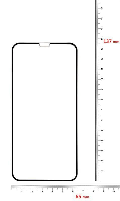 Защитное стекло BeCover для Apple iPhone 11 Pro Black (704104)