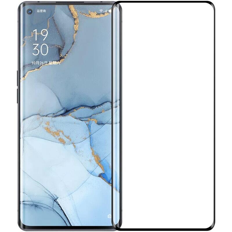 Захисне скло PowerPlant для Oppo Reno3 Pro Full Screen (GL608836)
