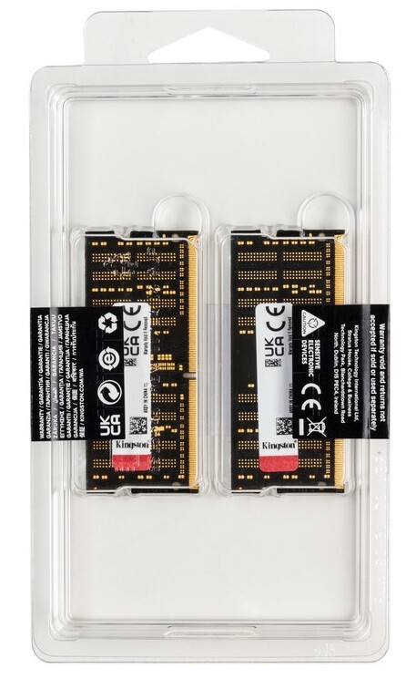 Модуль памяти SO-DIMM DDR4 2x32GB/3200 Kingston Fury Impact (KF432S20IBK2/64)