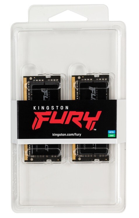 Модуль памяти SO-DIMM DDR4 2x32GB/3200 Kingston Fury Impact (KF432S20IBK2/64)