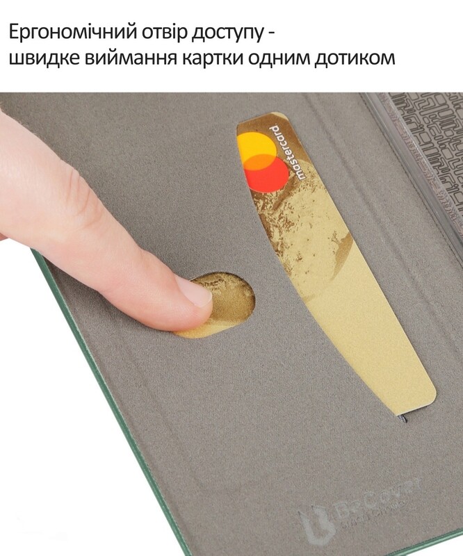 Чохол-книжка BeCover Exclusive для Motorola Edge 60 Neo Dark Green (715017)