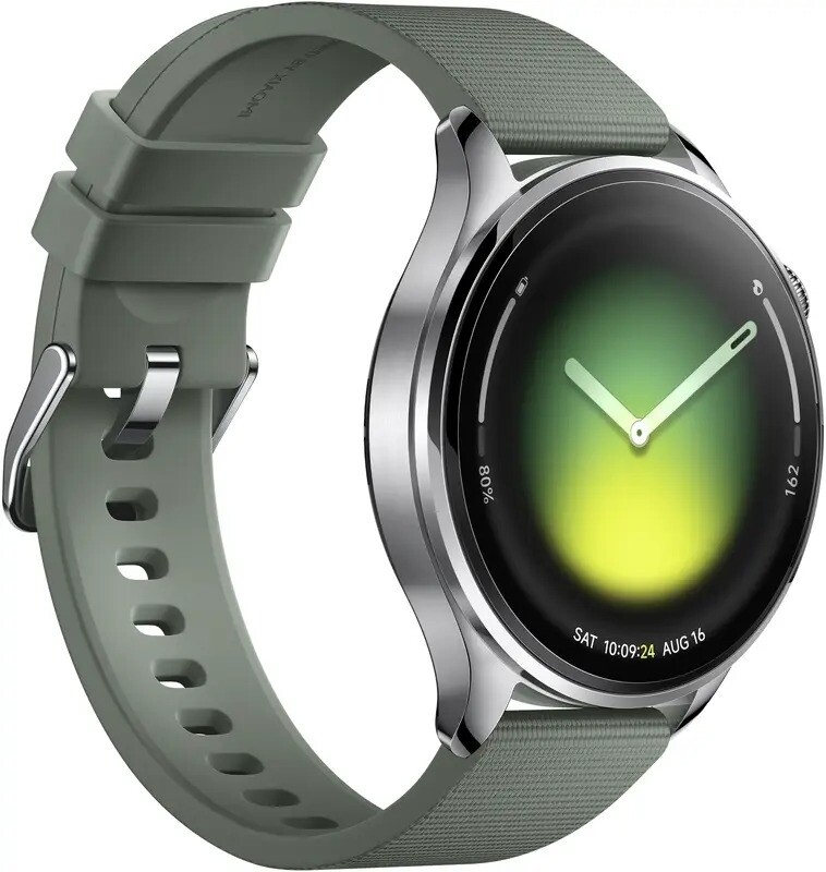 Смарт-годинник Xiaomi Watch 5 Green Strap (BHR07WPGL)