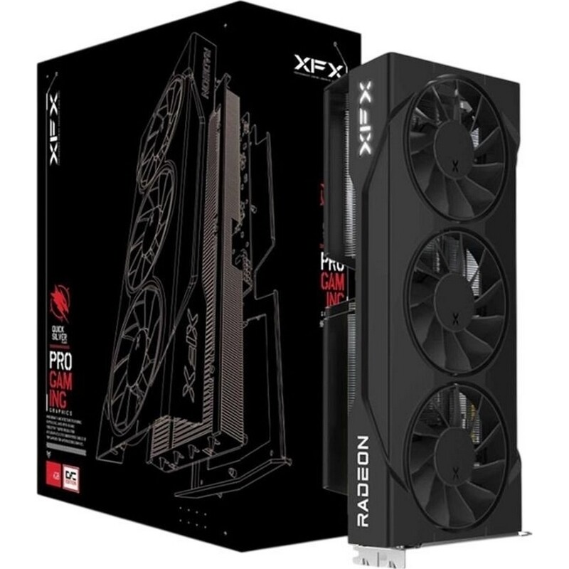Відеокарта AMD Radeon RX 9060 XT 16GB GDDR6 Swift OC Triple Fan Gaming Edition XFX (RX-96TS316B7)