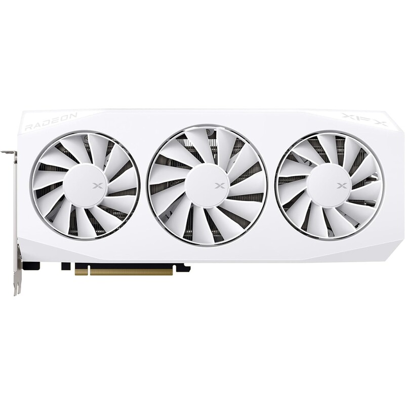 Відеокарта AMD Radeon RX 9060 XT 16GB GDDR6 Mercury OC Gaming Edition White XFX (RX-96TMERCW9)