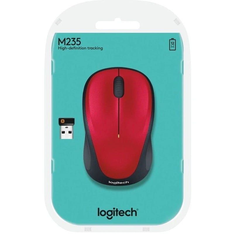 Миша бездротова Logitech M235 Red (910-002496)