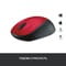Фото - Миша бездротова Logitech M235 Red (910-002496) | click.ua