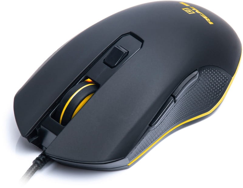 Миша REAL-EL RM-550 Black (EL123200027)