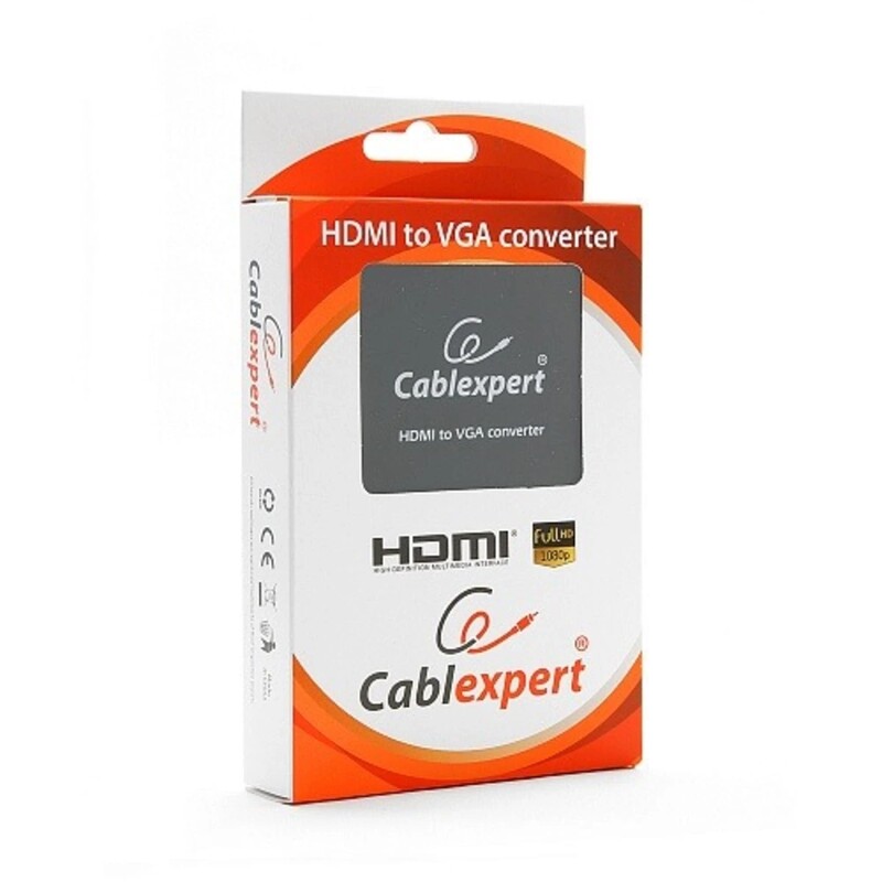 Конвертер HDMI-VGA Gembird DSC-HDMI-VGA-001