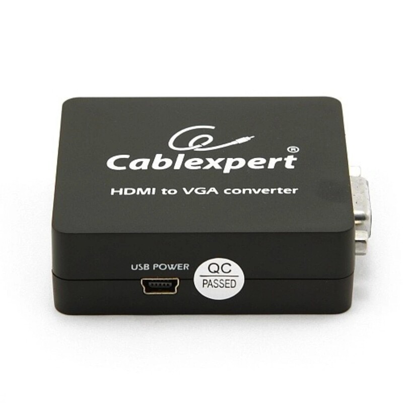 Конвертер HDMI-VGA Gembird DSC-HDMI-VGA-001