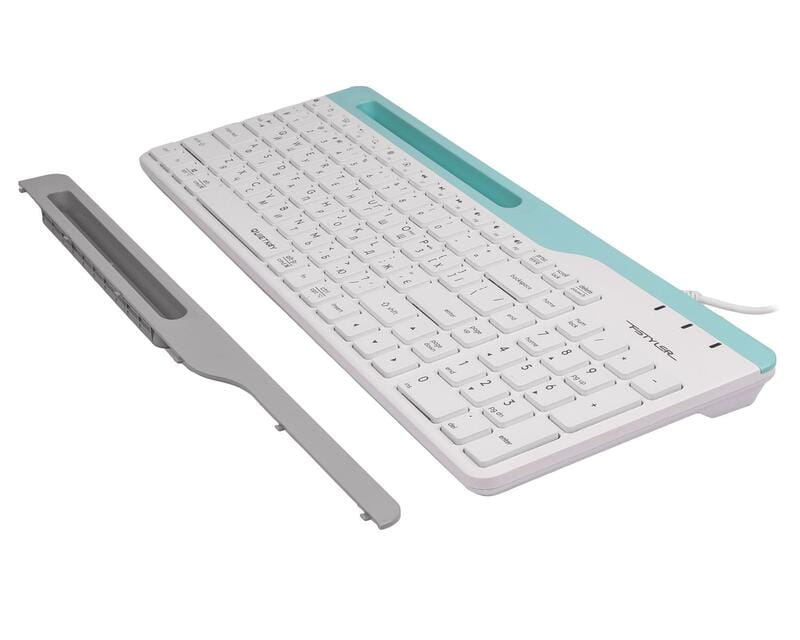 Клавиатура A4Tech Fstyler Ukr FK25 White