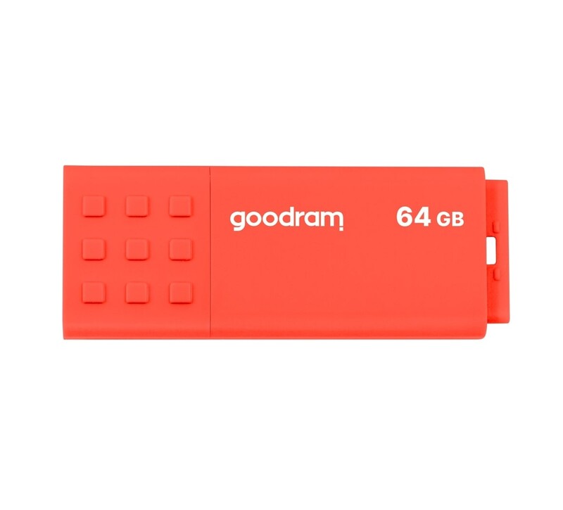 Флеш-накопитель USB3.2 64GB Goodram UME3 Orange (UME3-0640O0R11)