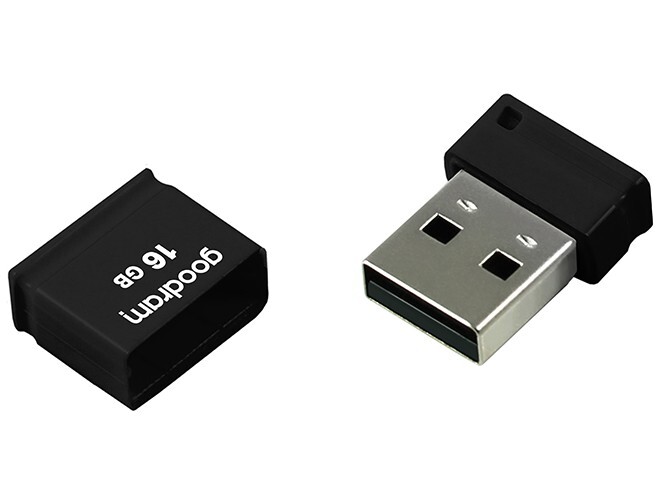 Флеш-накопичувач USB2.0 16GB Goodram UPI2 (Piccolo) Black (UPI2-0160K0R11)