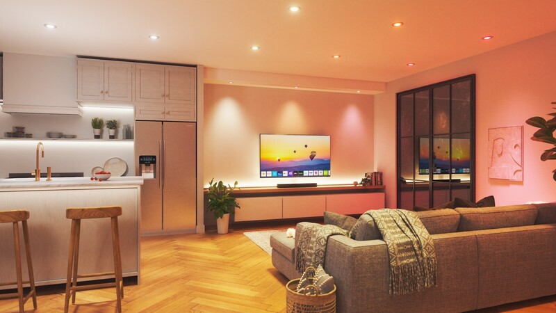 Світильник стельовий Nanoleaf Essentials Matter Smart Recessed Downlight, 6 Вт, 550 Lm, Apple HomeKit (NF080D02-1W3)