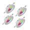Фото - Світильник стельовий Nanoleaf Essentials Matter Smart Recessed Downlight, 6 Вт, Apple HomeKit, 4 шт. (NF080D02-4W3) | click.ua