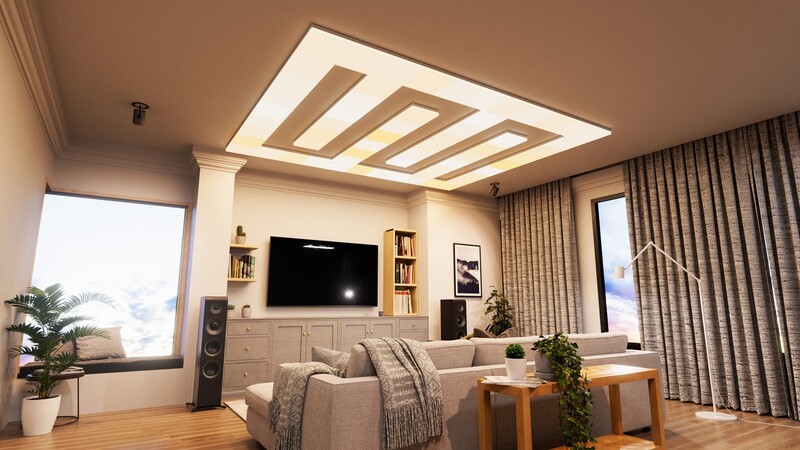 Світильник стельовий Nanoleaf Skylight Starter Kit, 3 шт., Apple HomeKit (NF083K02-3SL)