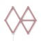 Фото - Накладка Nanoleaf Lines Skins Matte Pink, 9 шт. (NL59-0001PM-9PK) | click.ua