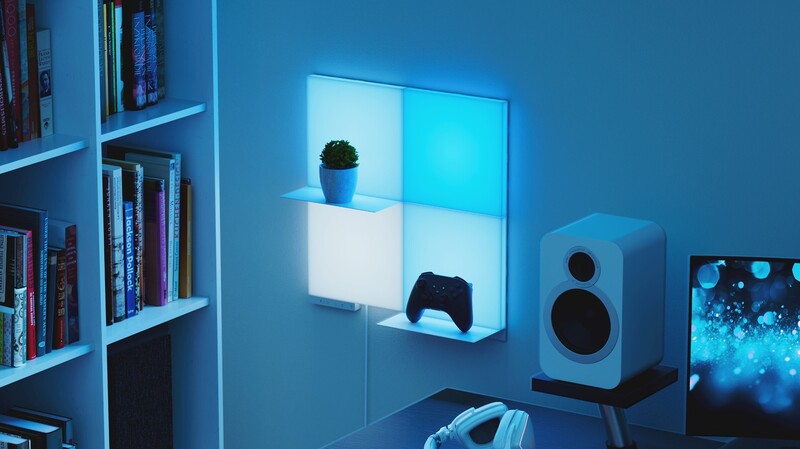 Комплект полиць Nanoleaf Blocks Shelves Add-On Kit, 2 шт. (N8100E00-2BSH)
