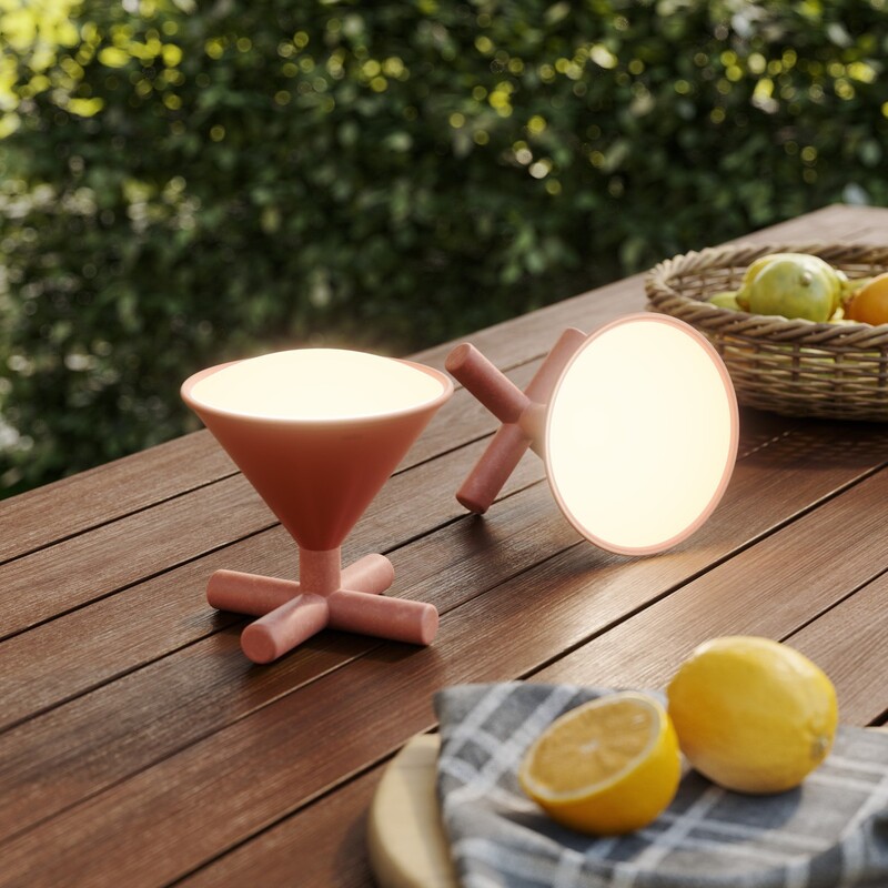 Настольная лампа Nanoleaf Umbra Cono, RGBW, Apple HomeKit, Matter Brown (SQUB01O00-1Co)