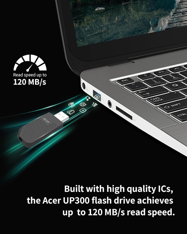 Флеш-накопитель USB3.2 16GB Acer UP300 White (BL.9BWWA.564)