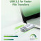 Фото - Флеш-накопитель USB3.2 128GB Type-C Acer UT300 Metal | click.ua
