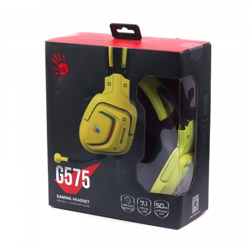 Гарнитура Bloody G575 Punk Yellow